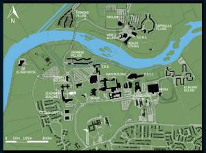 Mapa de la Universidad de Limerick